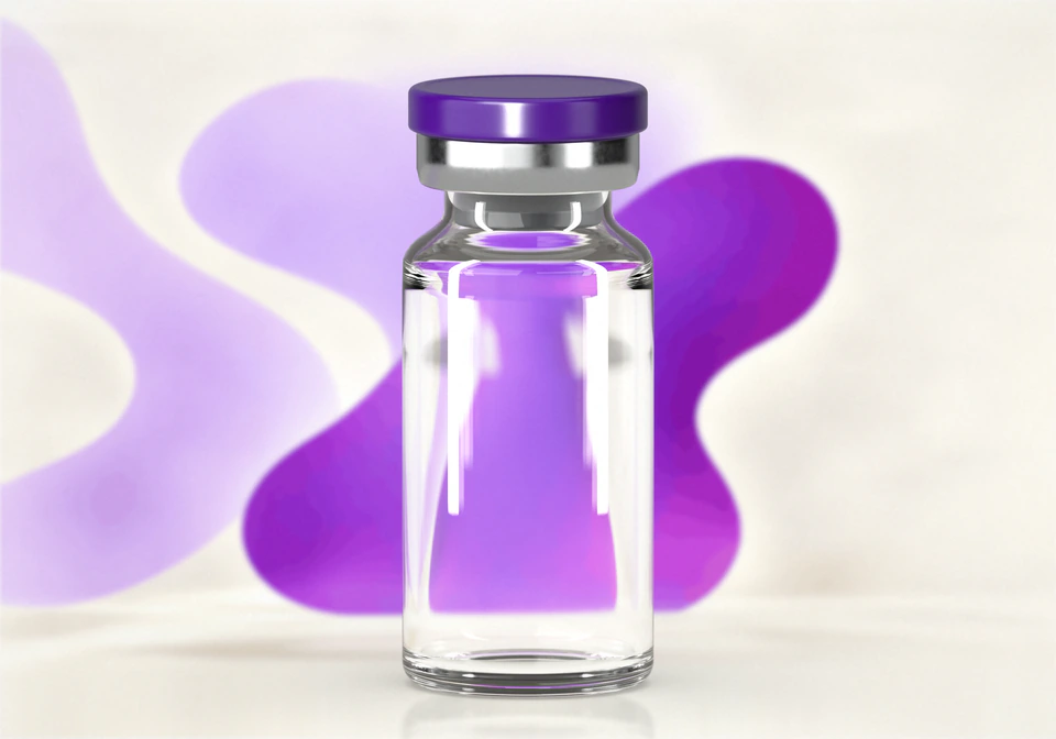 Leere Vial 50 mg Vial